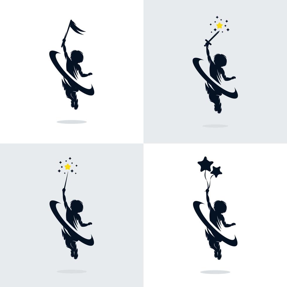 Little Prince Reach Dreams logo vector