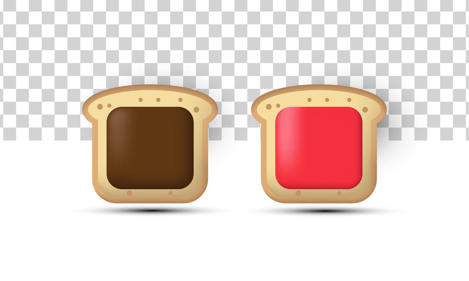 unique realistic two spread icon 3d design isolated on vector