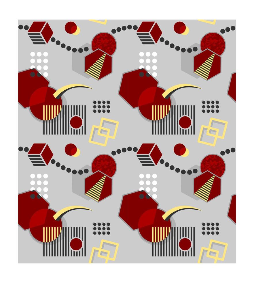 Abstract seamless pattern for the purposes of wallpaper, sofa cloth, background and others. vector