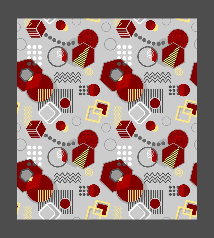 Abstract seamless pattern for the purposes of wallpaper, sofa cloth, background and others. vector