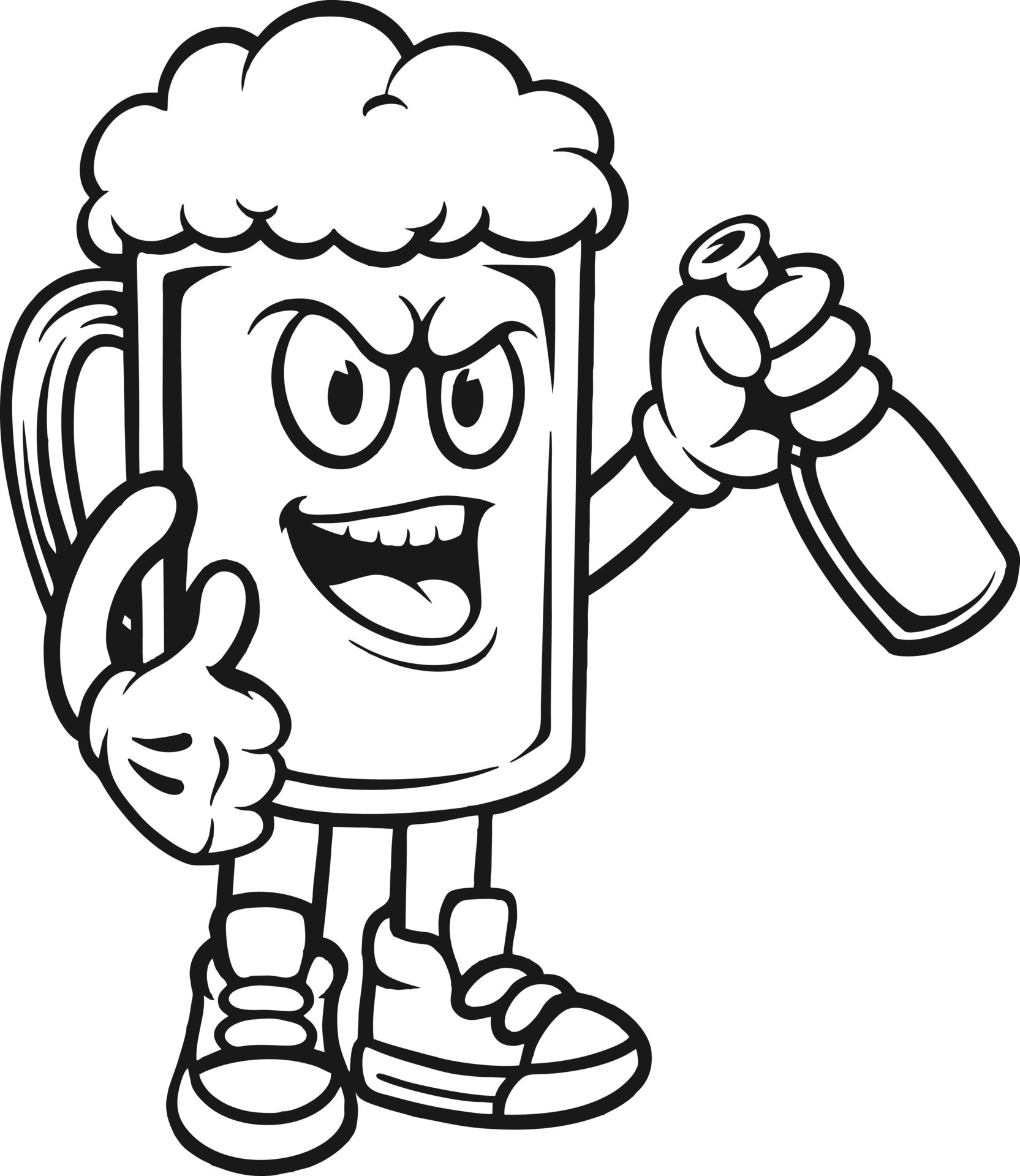Beer Glass Cartoon Mascot Silhouette 11156505 Vector Art at Vecteezy Beer Glass Cartoon Mascot Silhouette 11156505 Vector Art at Vecteezy