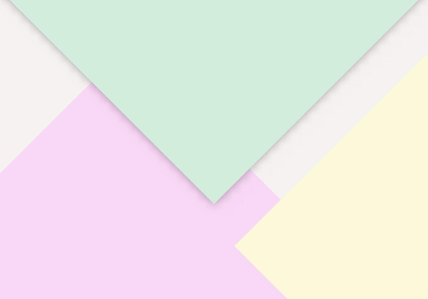 colorido de fondo de corte de papel rosa, amarillo y verde suave con espacio de copia para texto vector
