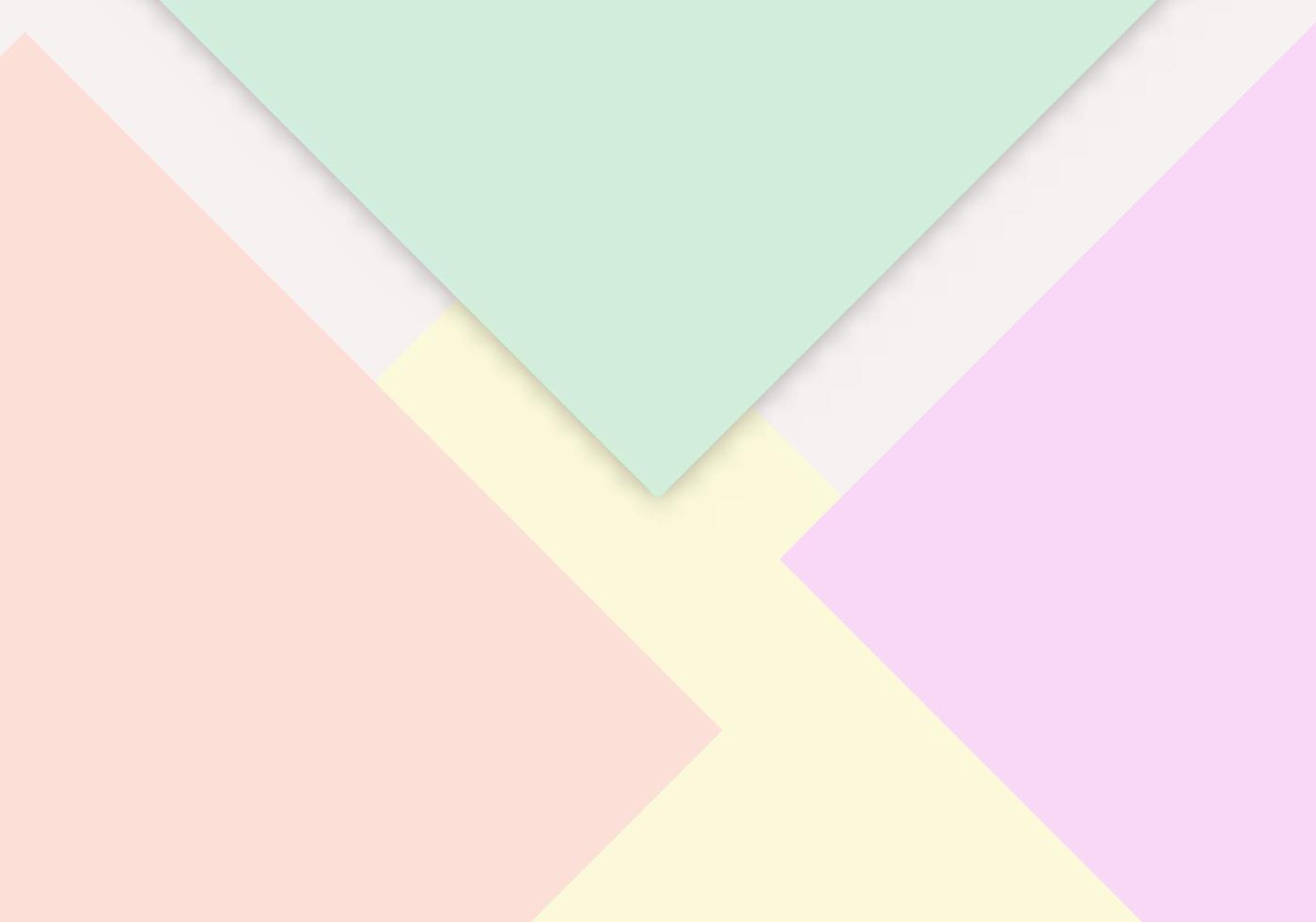 Colorful of Soft Pink, Yellow, Orange and Green Paper Cut Background with Copy Space for Text vector