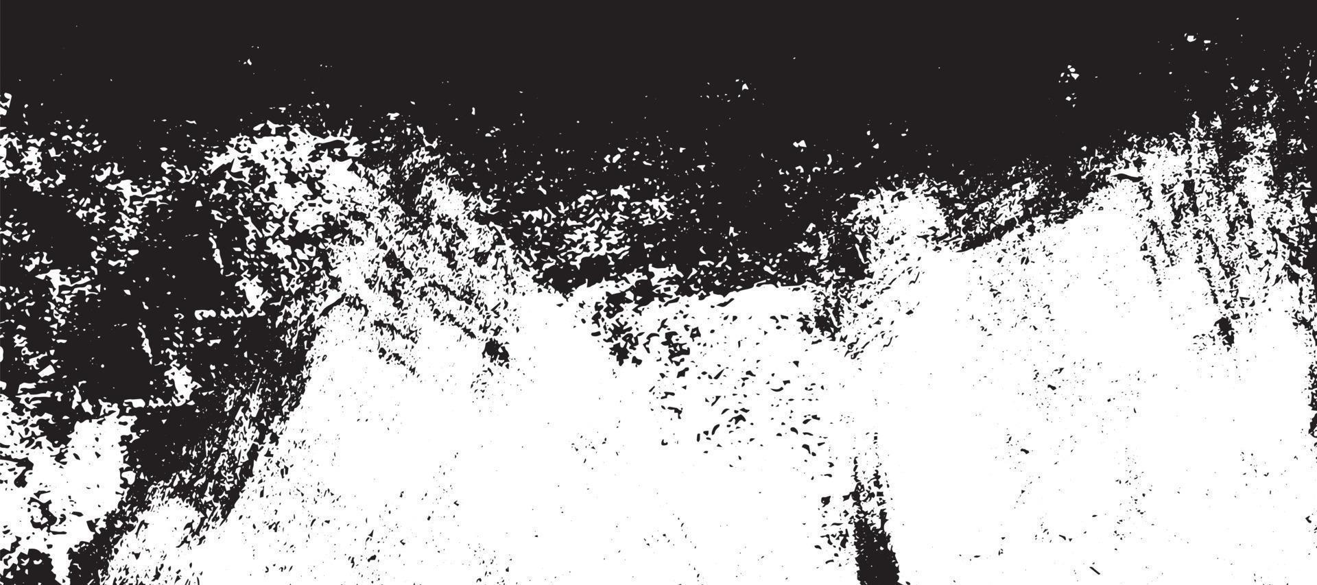 textura de angustia envejecida en blanco y negro. fondo de grunge antiguo resistido vintage. vector