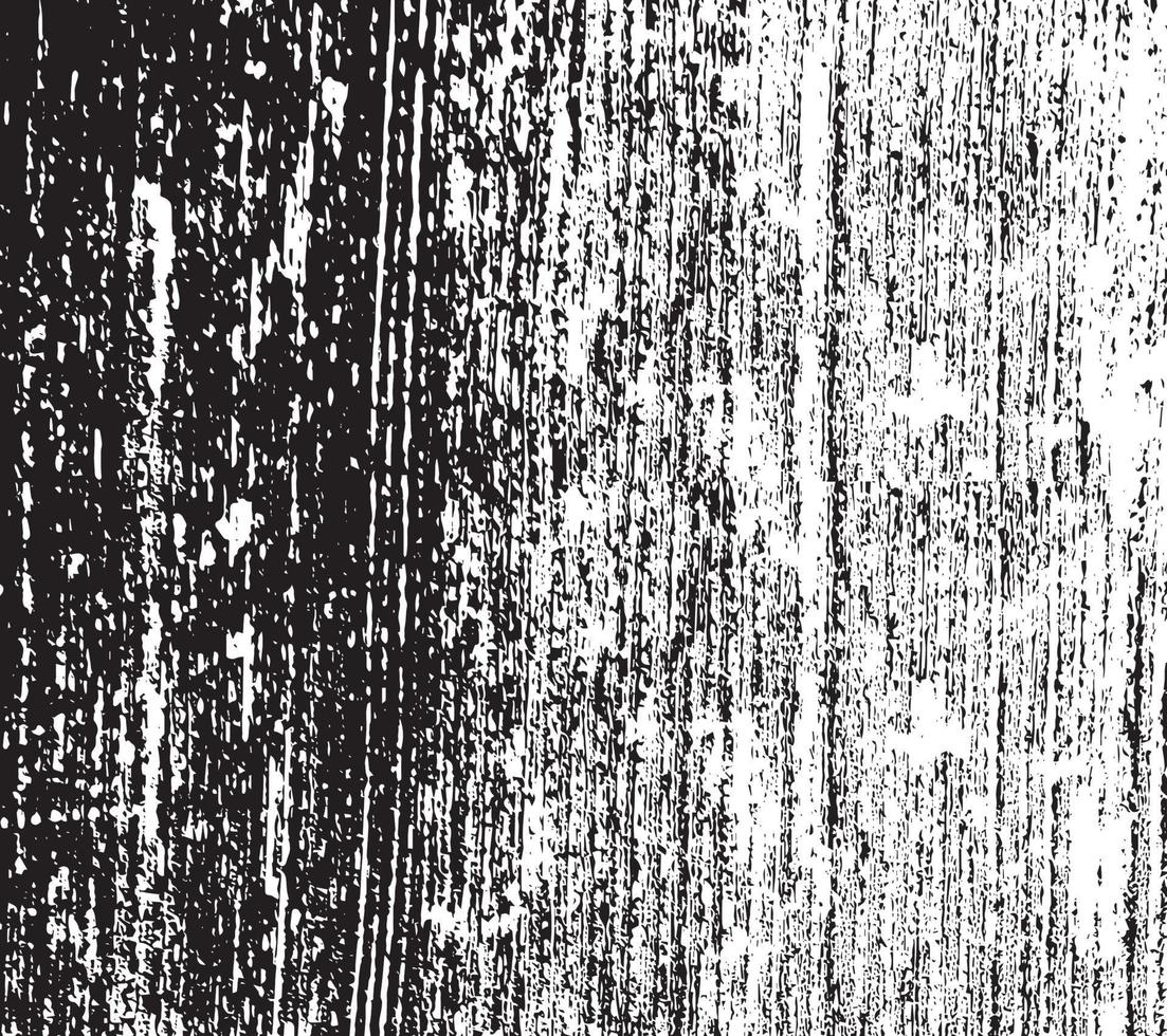 Black And White Aged Distress Texture. Vintage Weathered Old Grunge Background. vector