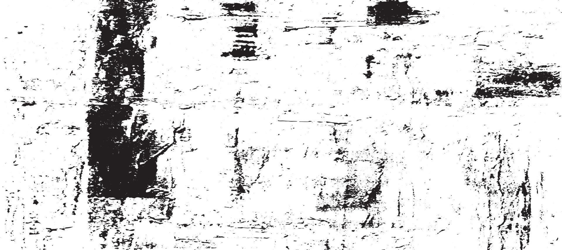 Black And White Grunge Texture. Distress Overlay Background. Dust Grain Texture on White Background. Abstract Designs And Shapes. Old Worn Vintage Pattern. Monochrome Background. Grit Texture. vector