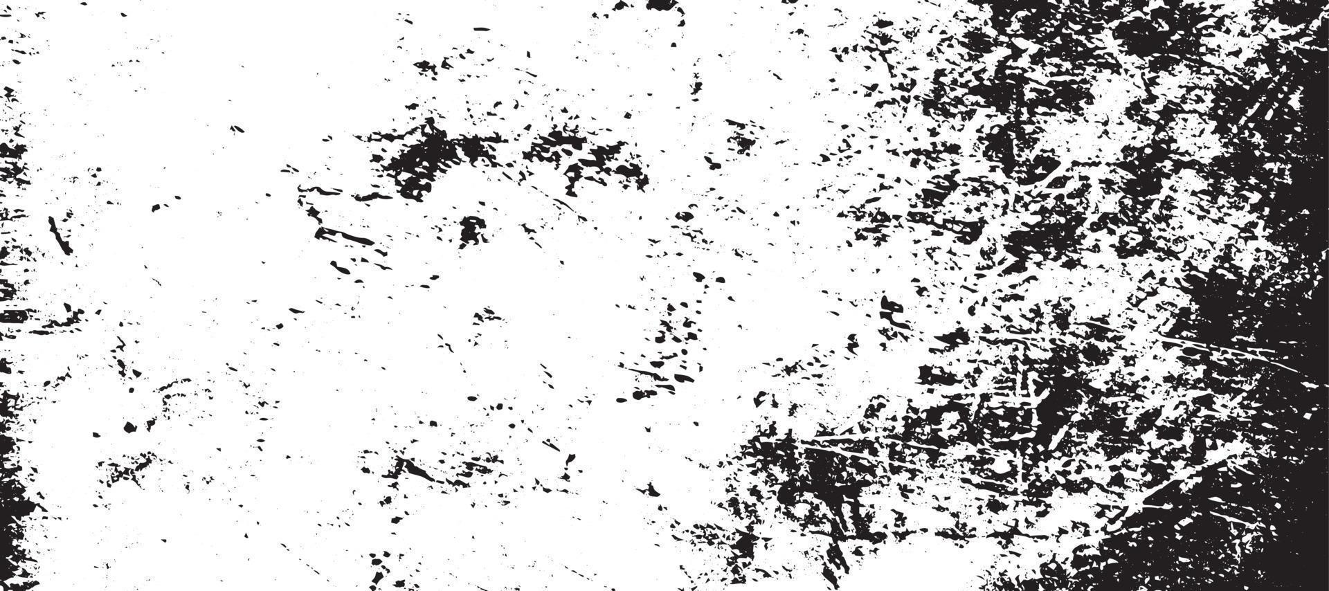 Black And White Grunge Texture. Distress Overlay Background. Dust Grain Texture on White Background. Abstract Designs And Shapes. Old Worn Vintage Pattern. Monochrome Background. Grit Texture. vector