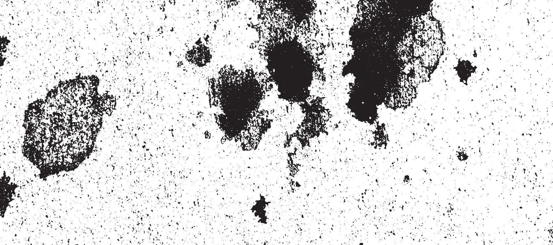 Black And White Grunge Texture. Distress Overlay Background. Dust Grain Texture on White Background. Abstract Designs And Shapes. Old Worn Vintage Pattern. Monochrome Background. Grit Texture. vector