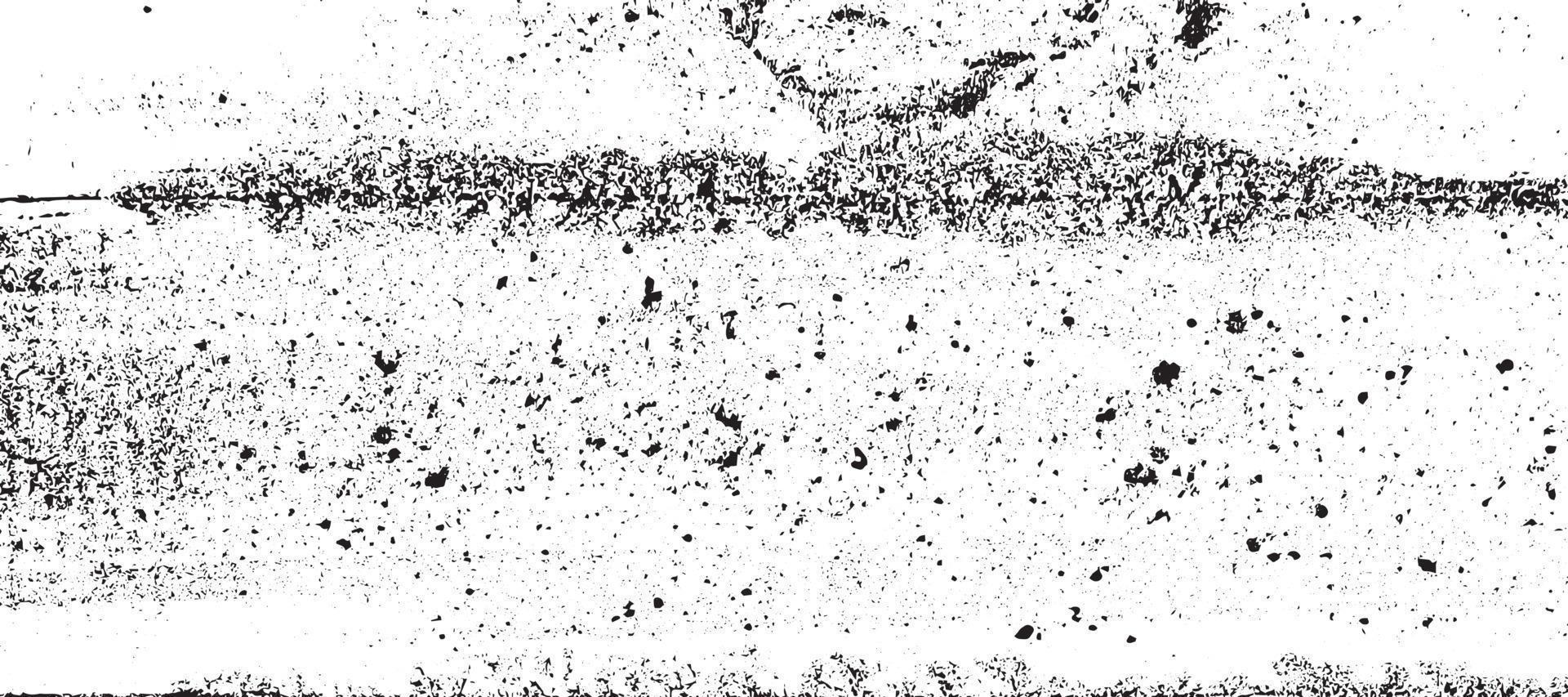 Black And White Grunge Texture. Distress Overlay Background. Dust Grain Texture on White Background. Abstract Designs And Shapes. Old Worn Vintage Pattern. Monochrome Background. Grit Texture. vector