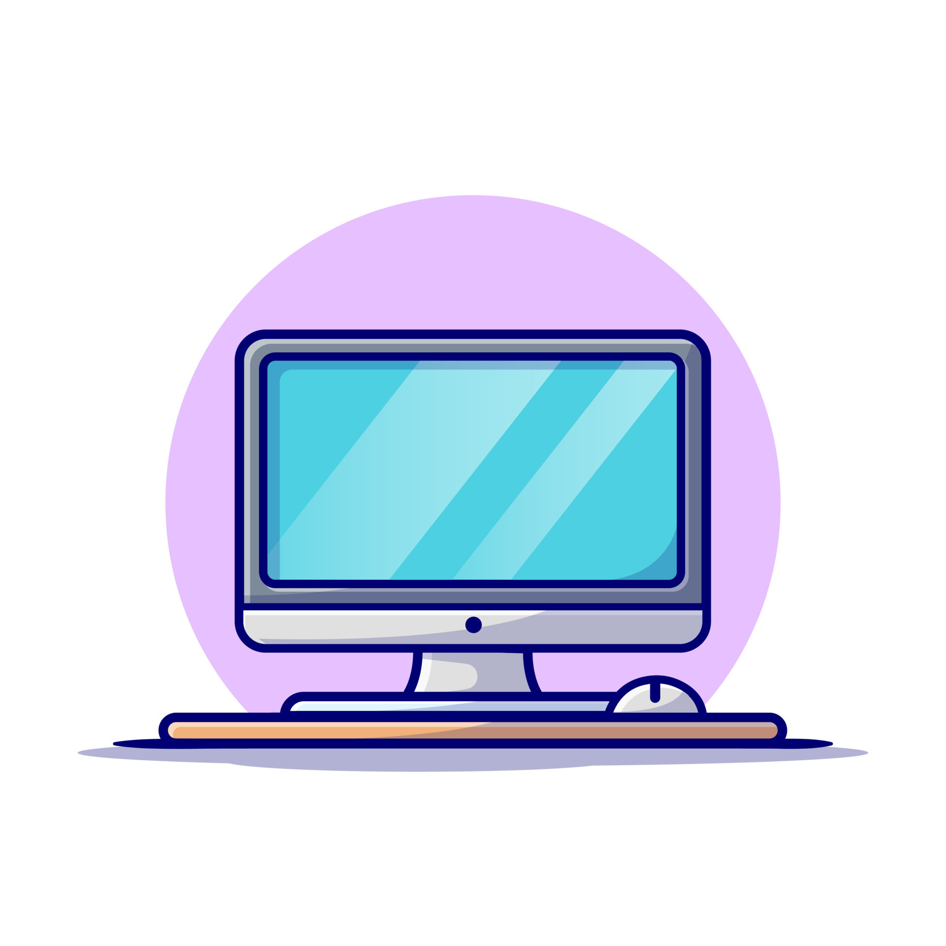 monitor de escritorio de computadora con ilustración de icono de vector de dibujos animados de ratón. concepto de icono de objeto de tecnología vector premium aislado. estilo de dibujos animados plana 11157549 monitor de escritorio de computadora con ilustración de icono de vector de dibujos animados de ratón. concepto de icono de objeto de tecnología vector premium aislado. estilo de dibujos animados plana 11157549