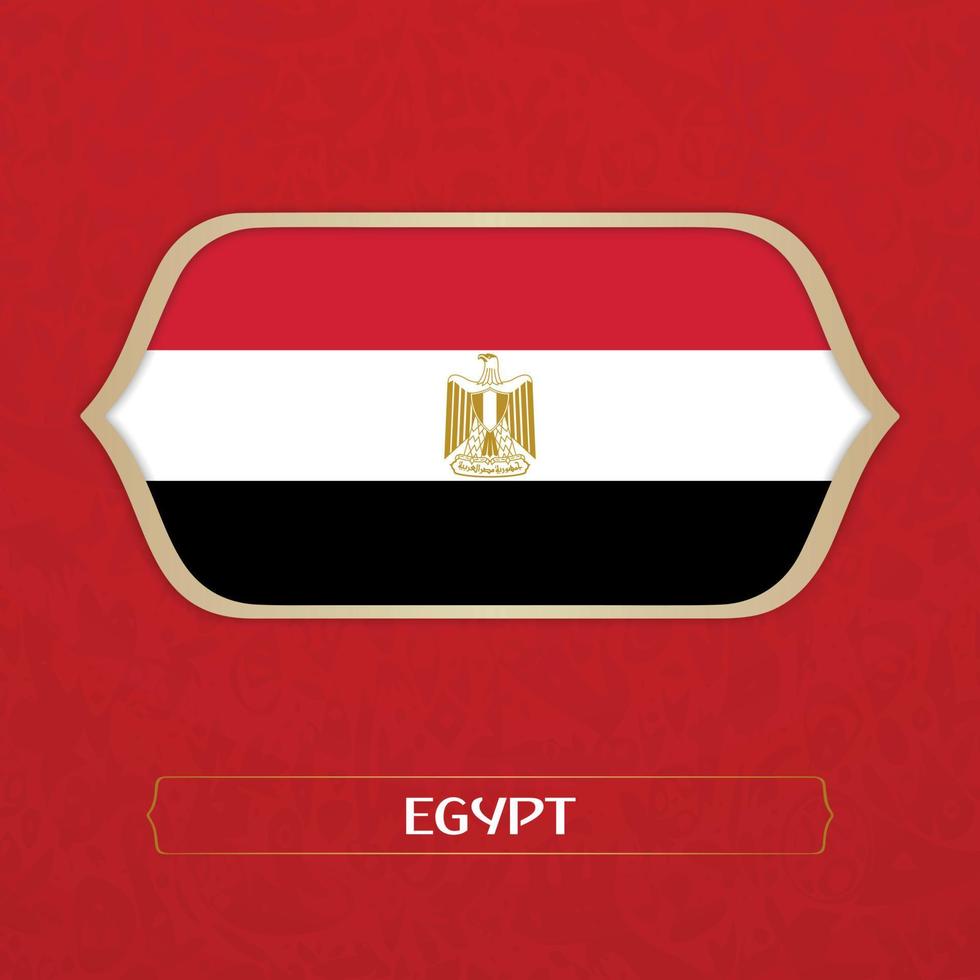flag of Egypt vector