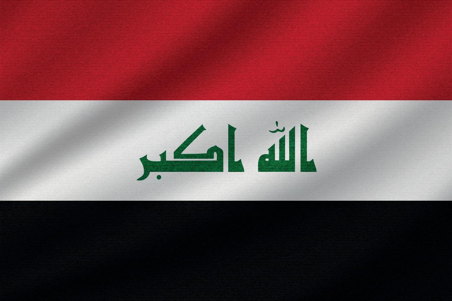 national flag of Iraq vector