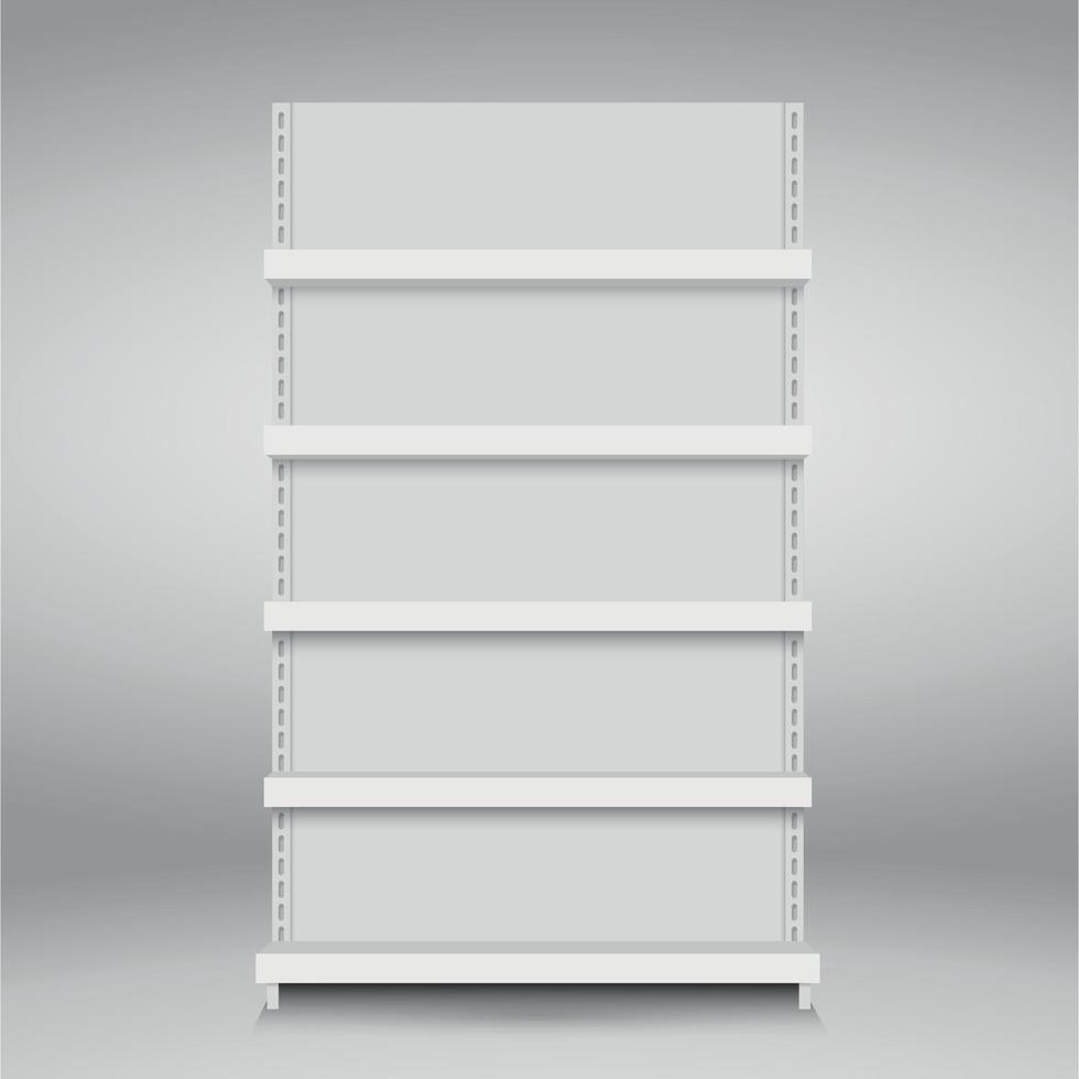 store shelves vector illustration