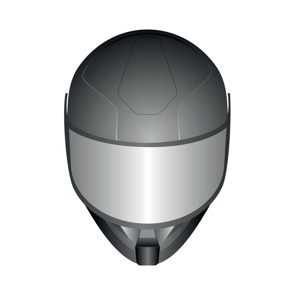 Ilustración de vector de casco de carreras