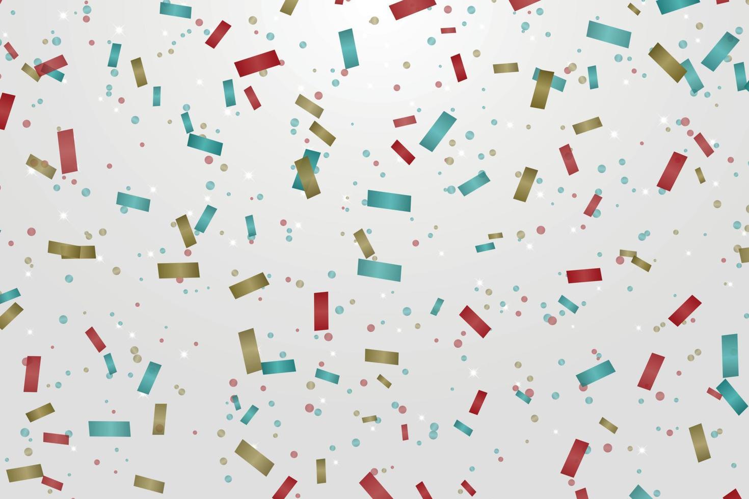 holiday confetti pattern for greeting cards vector