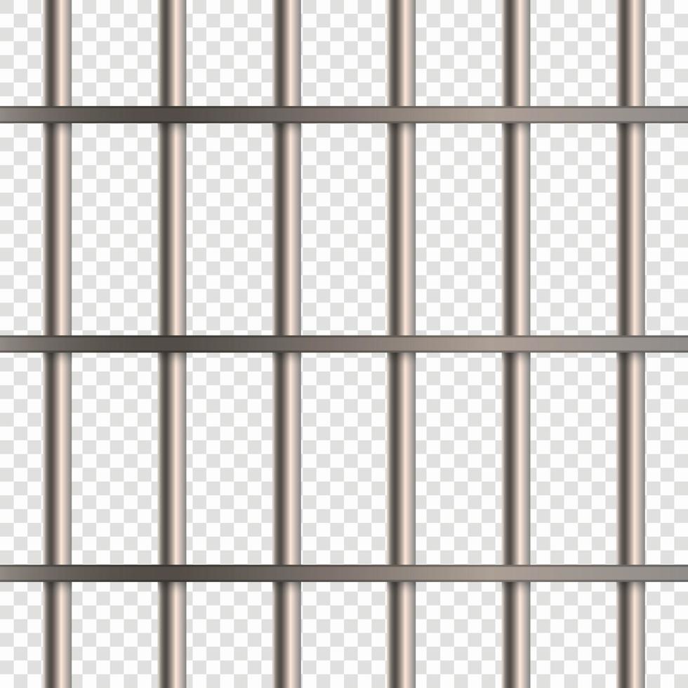 Prison Cell Bars . Vector