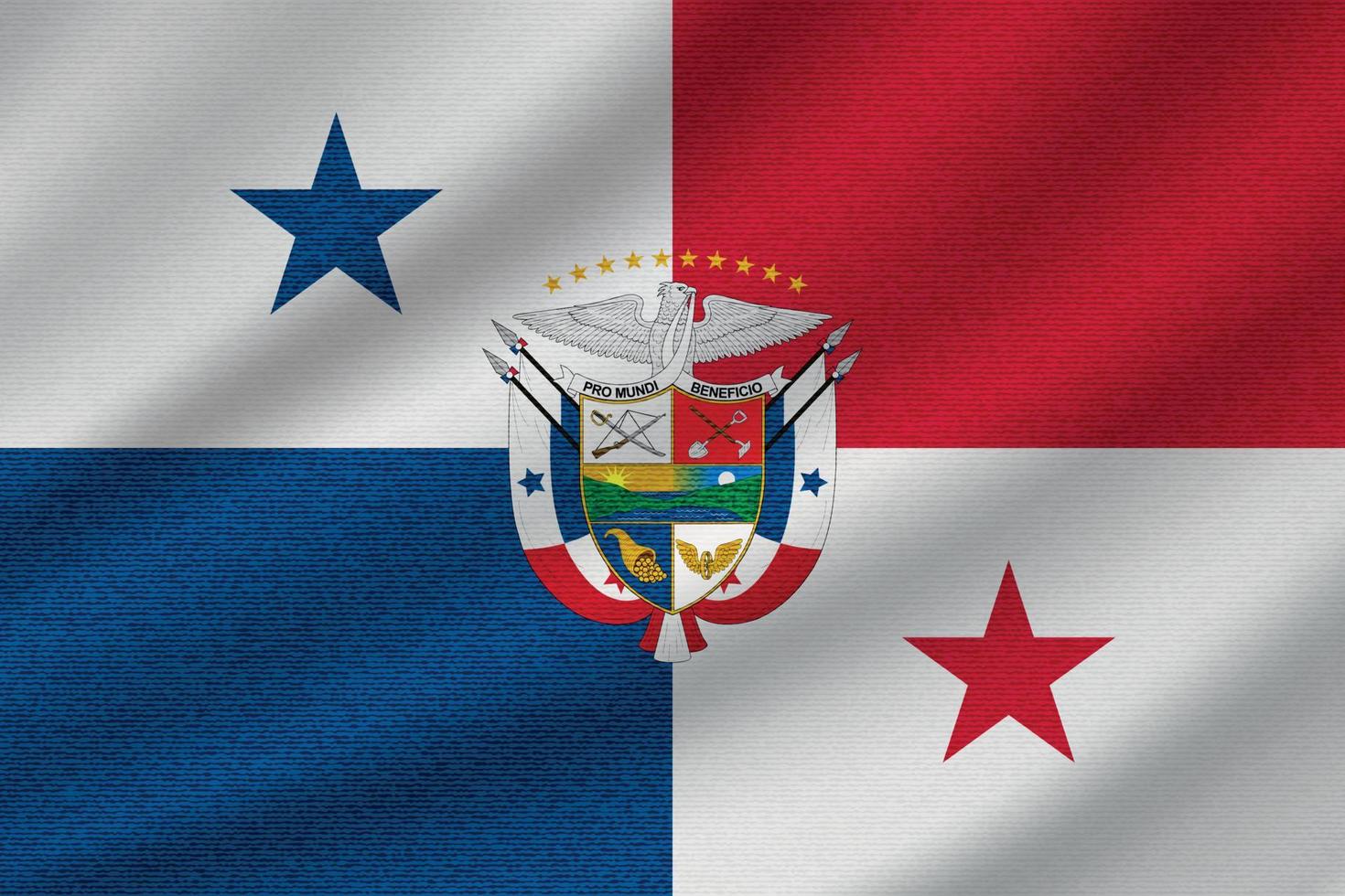 bandera nacional de panamá vector