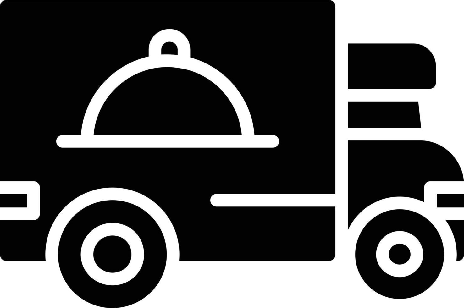 Delivery Glyph Icon vector