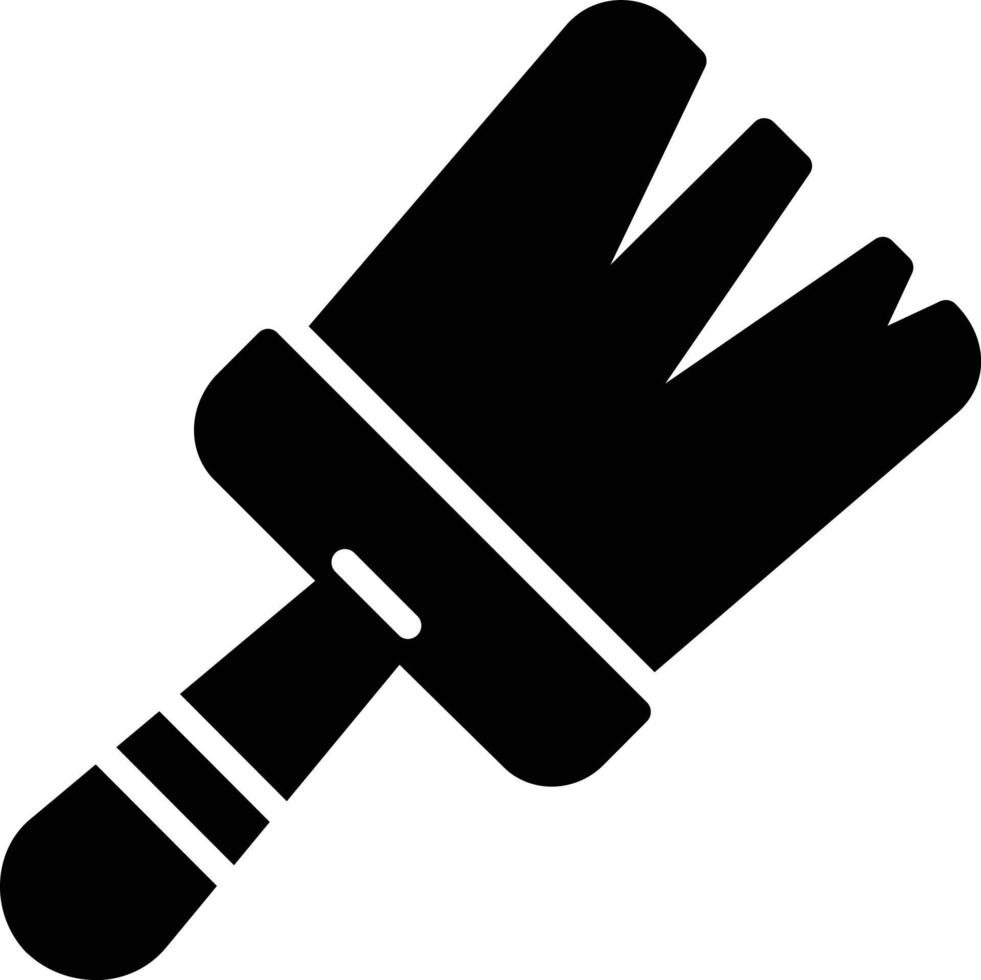 Brush Glyph Icon vector