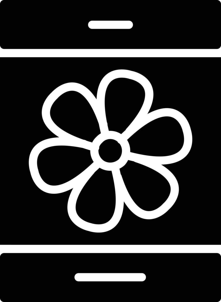 Phone Glyph Icon vector
