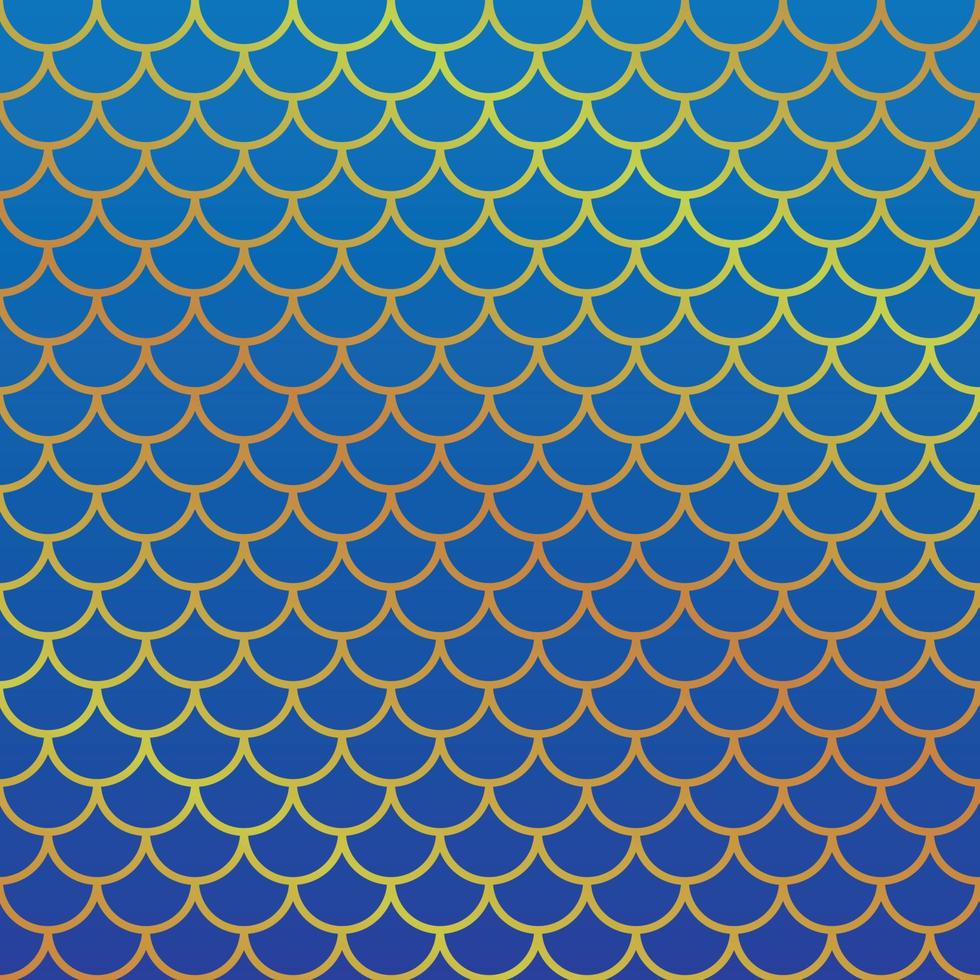 fish scale pattern vector