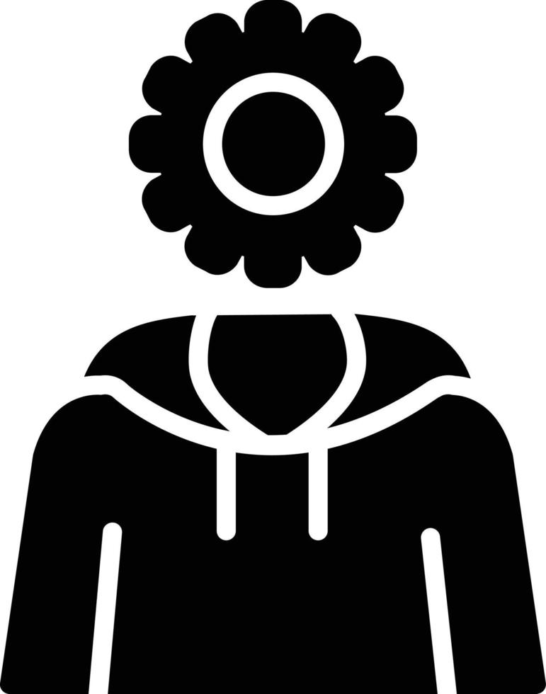 Develop Glyph Icon vector