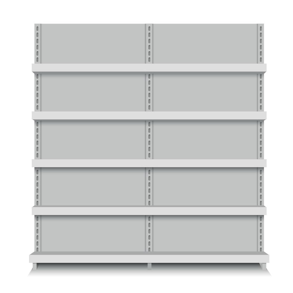 store shelves vector illustration