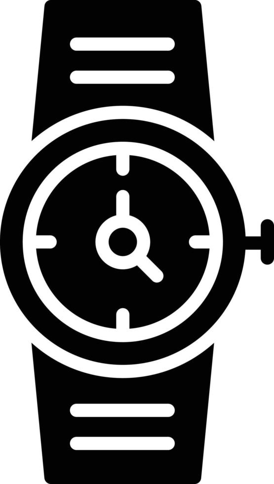 Watch Glyph Icon vector