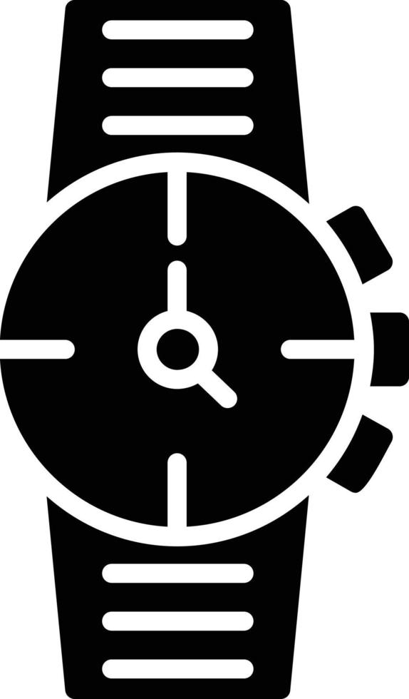 Watch Glyph Icon vector