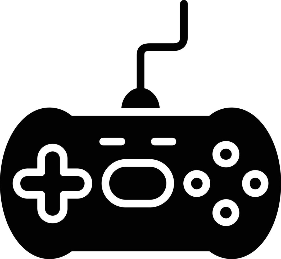 icono de glifo de nintendo vector