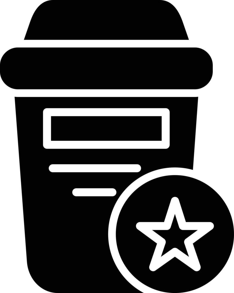 Favourite Glyph Icon vector