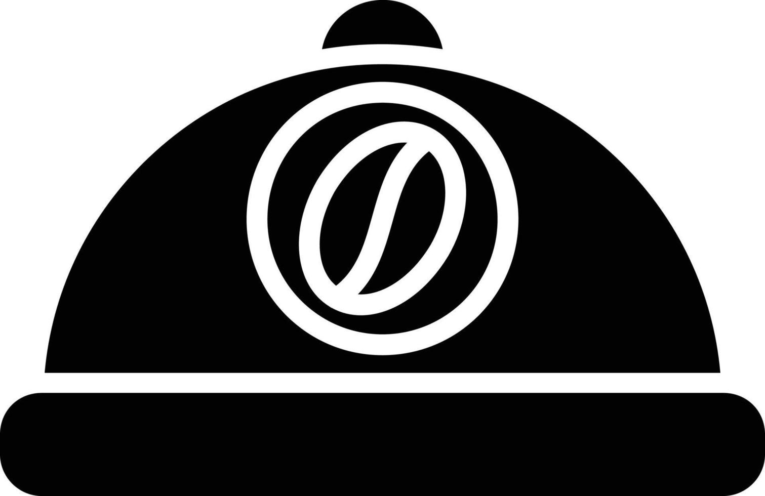 Food Tray Glyph Icon vector