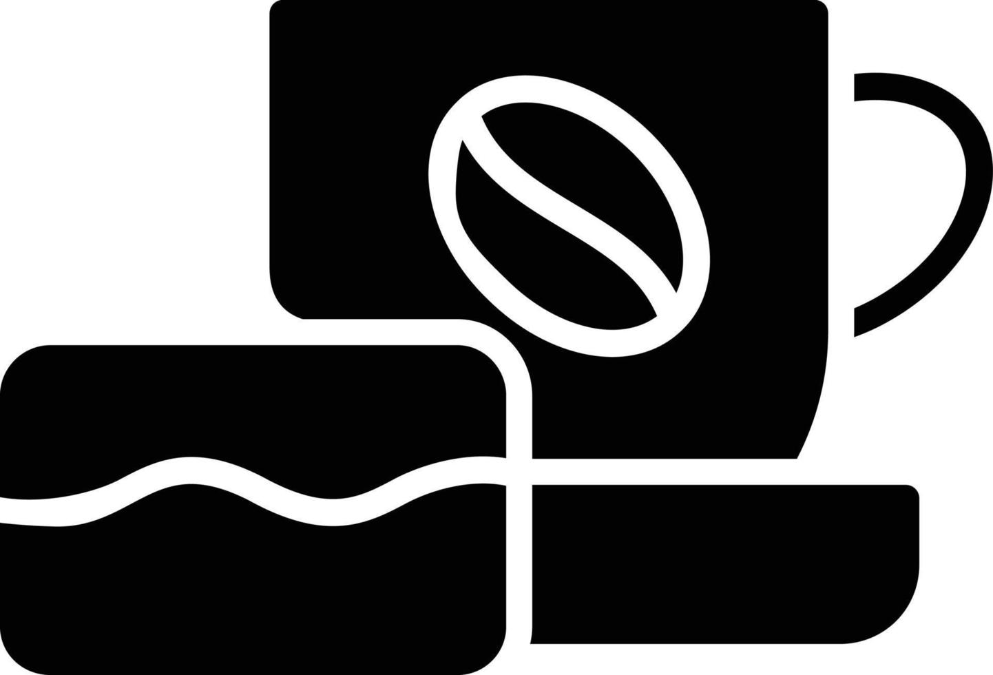 Coffee Glyph Icon vector