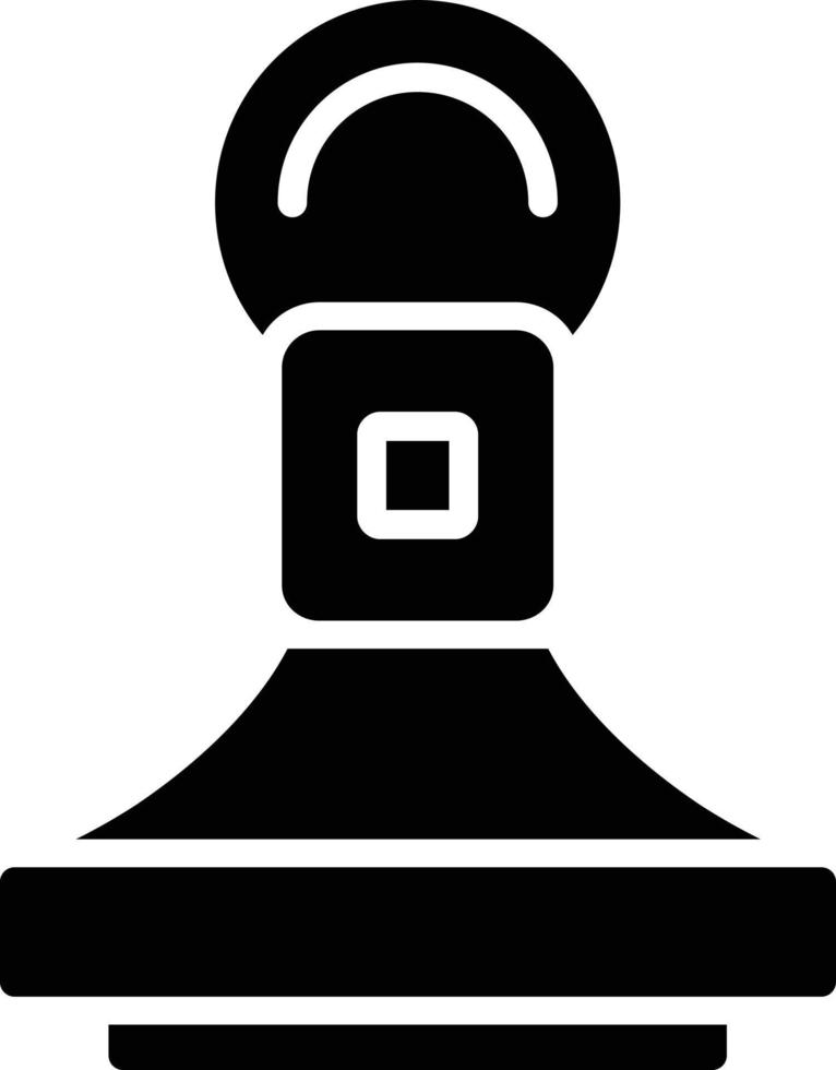 Tamper Glyph Icon vector