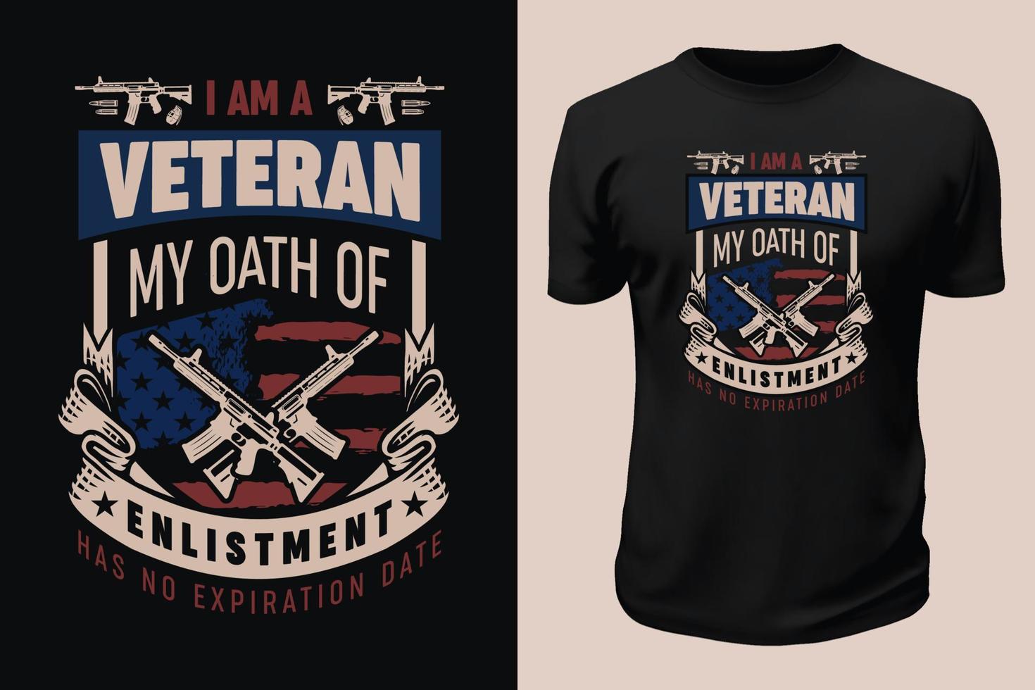 Veteran Day T shirt Design vector