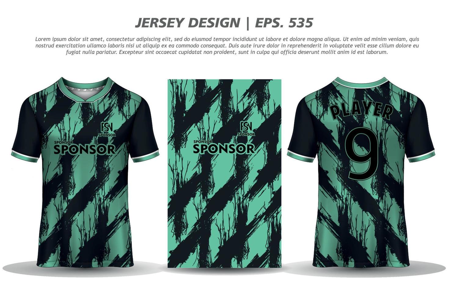 diseño de jersey camiseta de sublimación patrón geométrico premium increíble colección de vectores para fútbol fútbol carreras ciclismo juegos motocross deportes