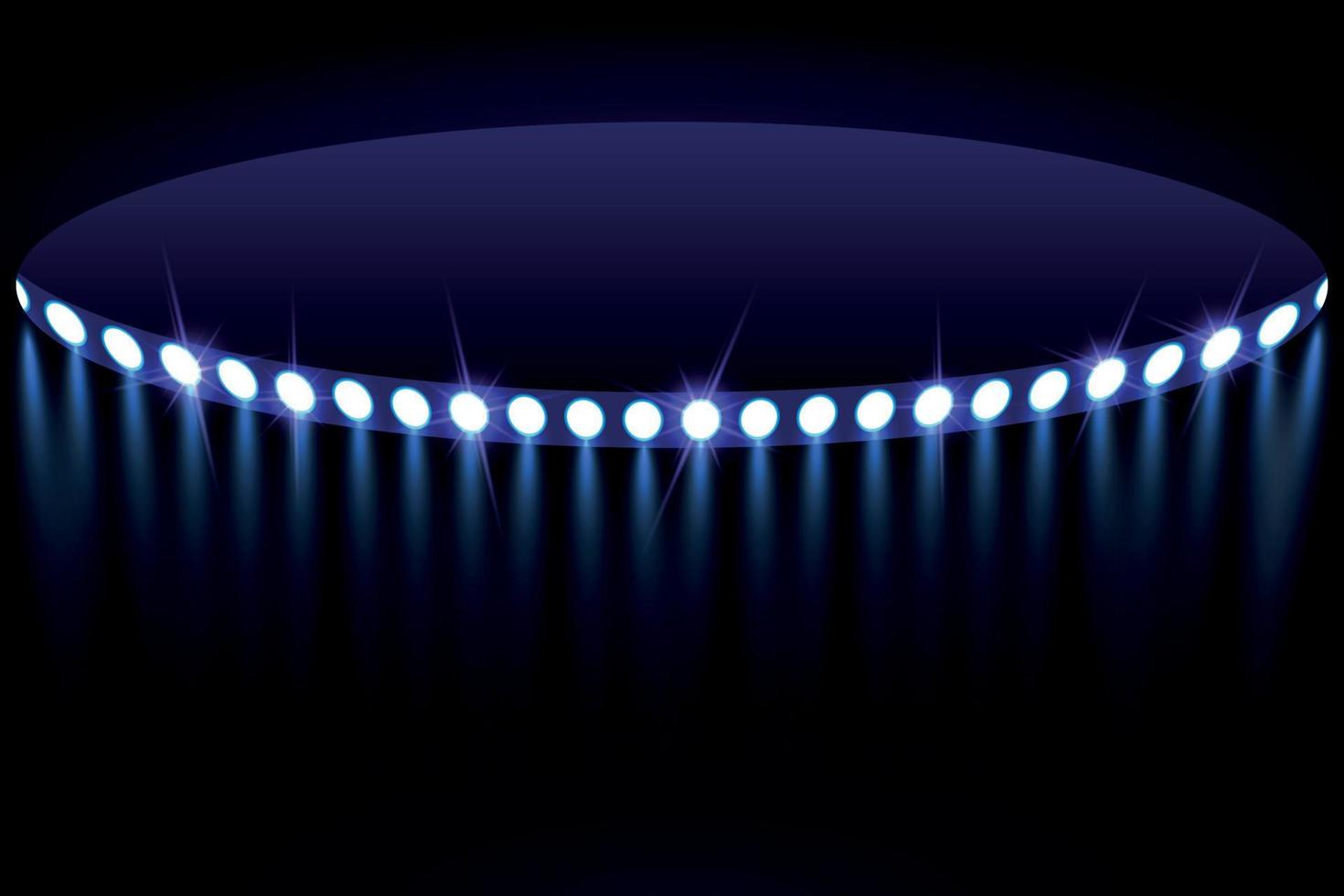 stadium lights vector illustration . Vector