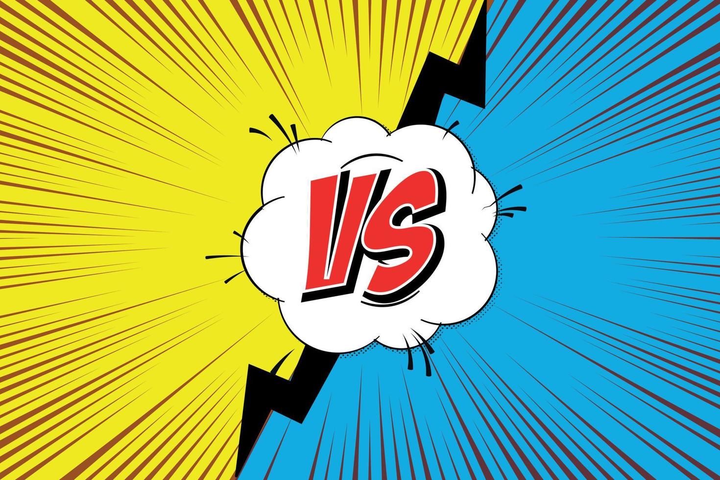 Versus. vs. Fight backgrounds vector