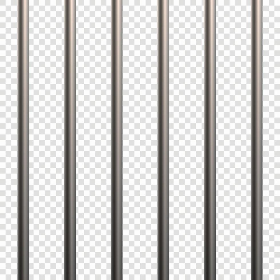 Prison Cell Bars . Vector