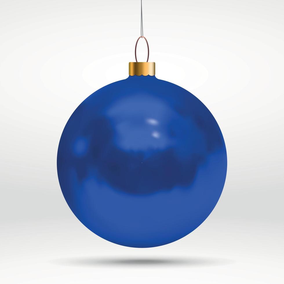 christmas bauble vector illustration