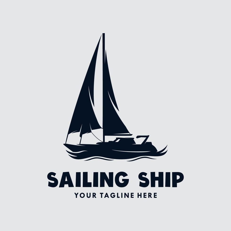 Sailing Logo Icon Design Vector