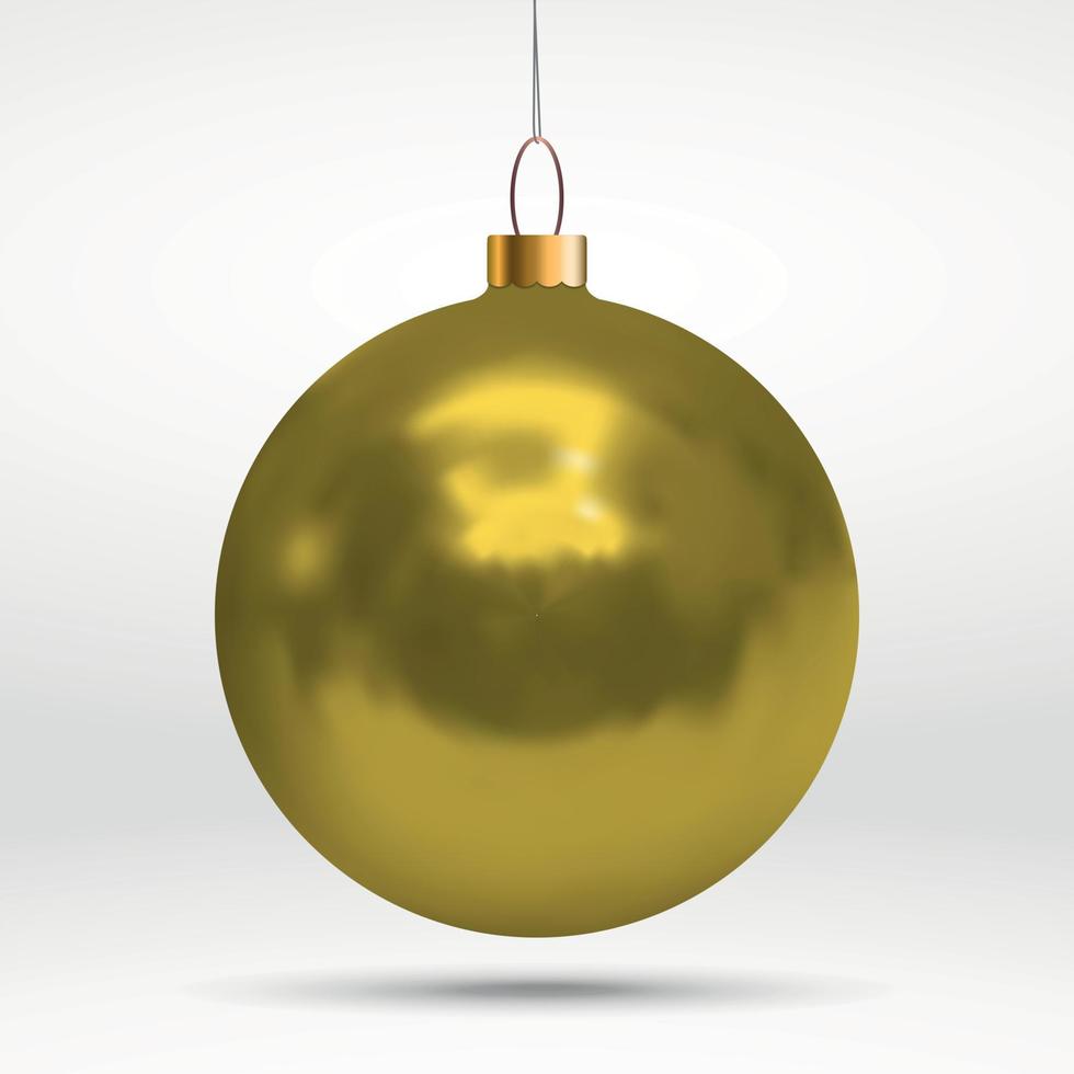 christmas bauble vector illustration