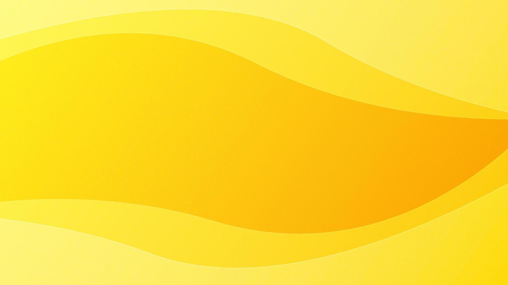fondo amarillo diseño de arte de papel abstracto. ilustración vectorial eps10 vector