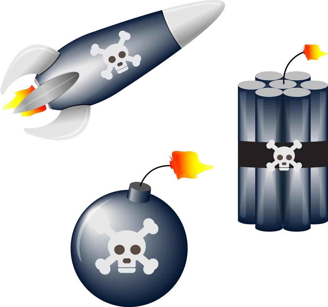 señal de peligro de alto explosivo vector