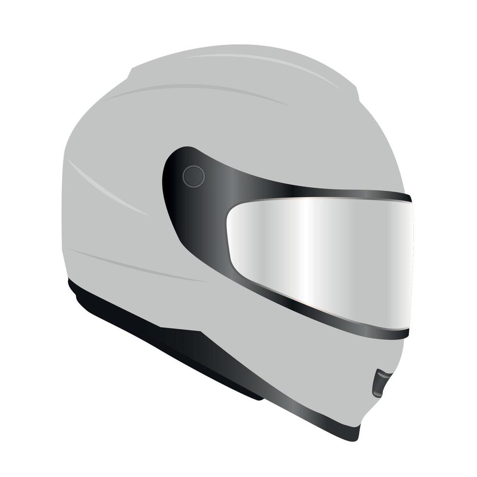 Ilustración de vector de casco de carreras