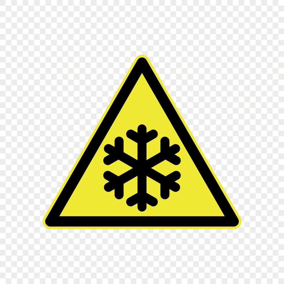 Warning sign vector illustration