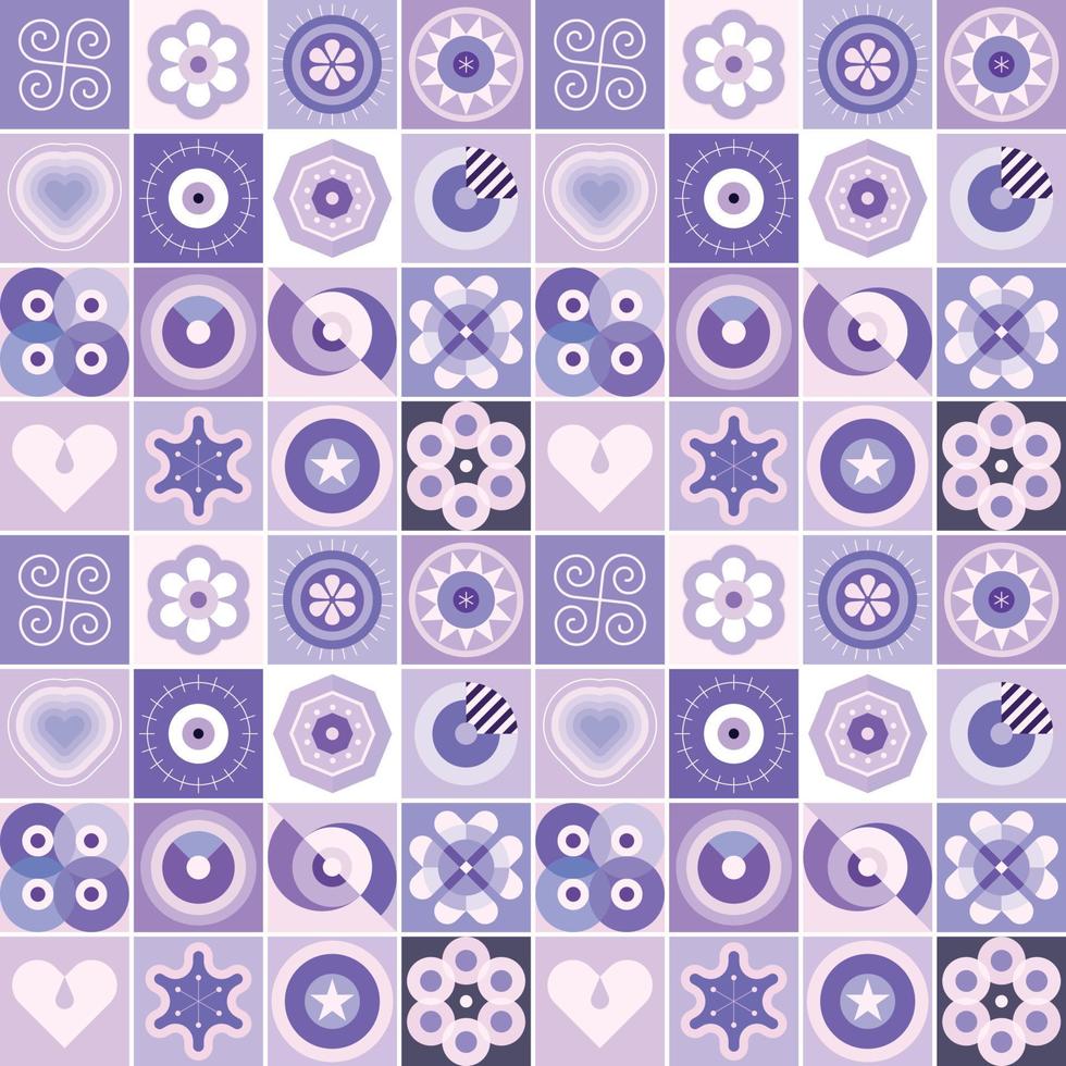 Abstract Patterns Seamless Design vector