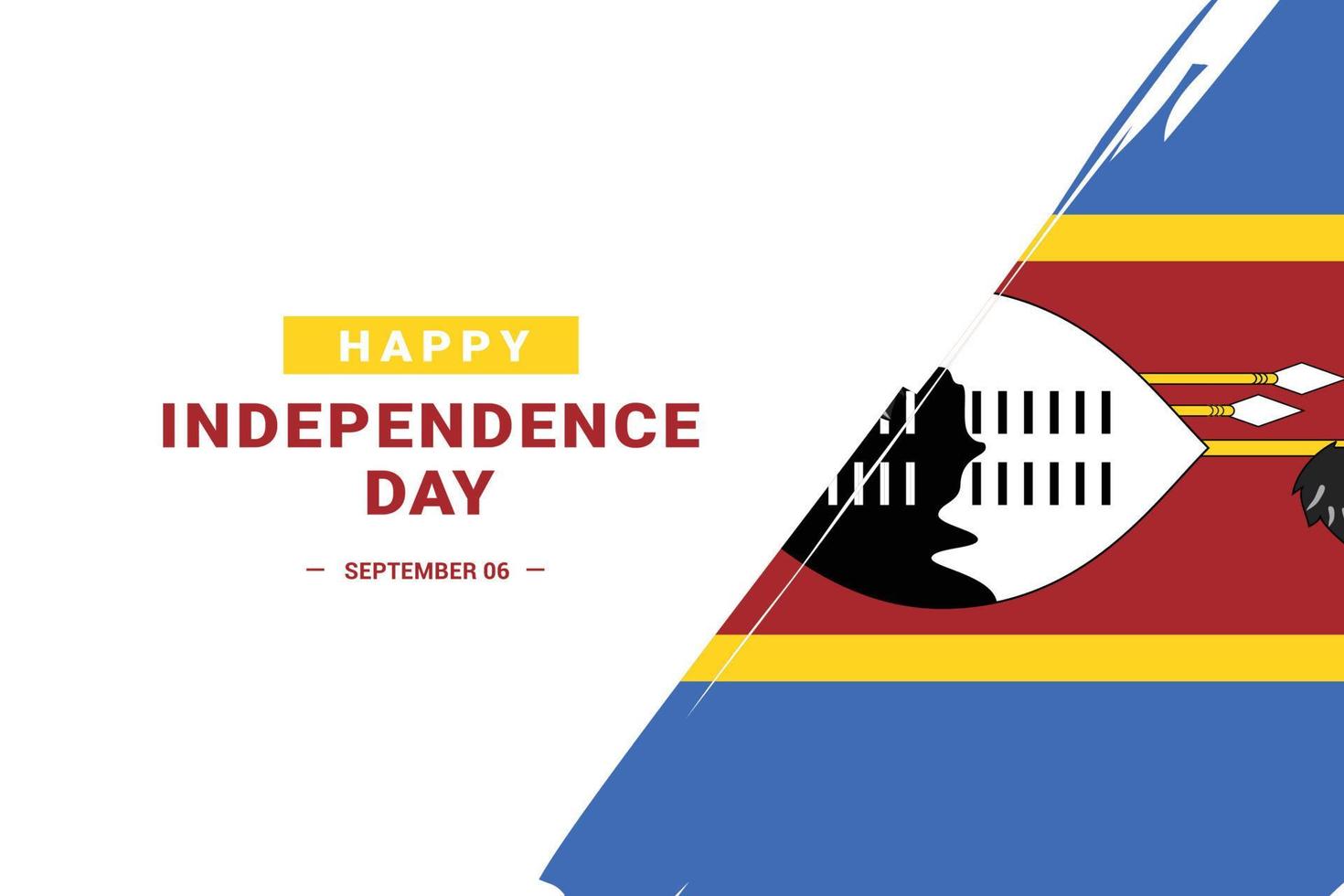 Eswatini Independence Day vector