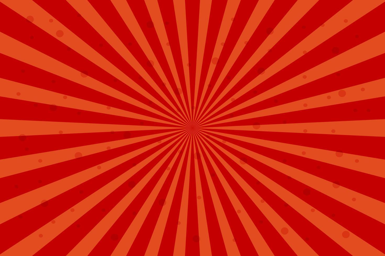 Orange sunbrust abstract background design vector