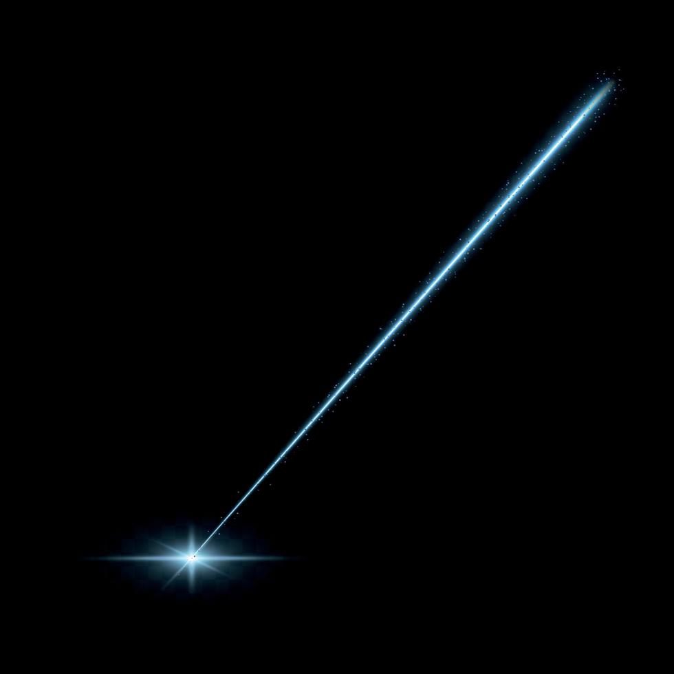 lasert over black background vector